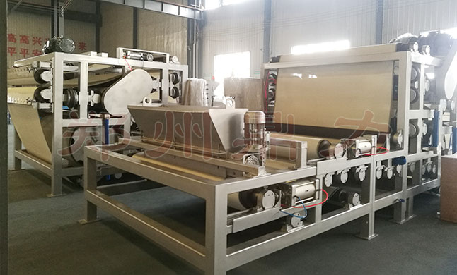 中藥渣帶式脫水機