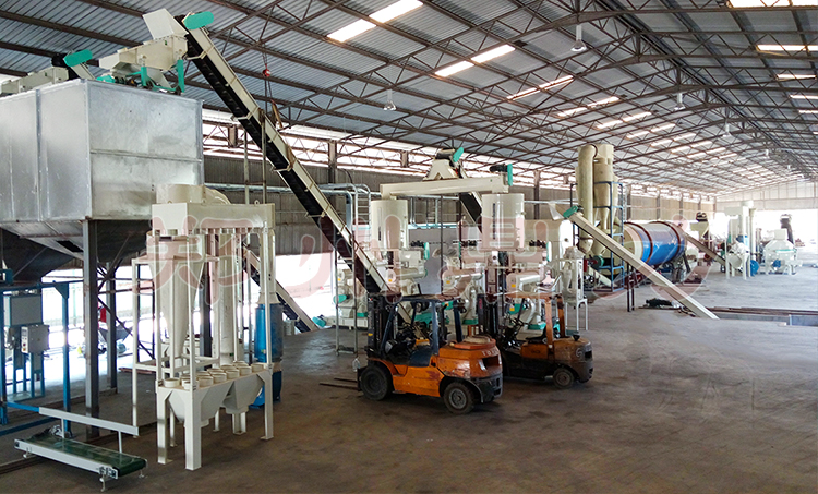 生物質燃料生產線